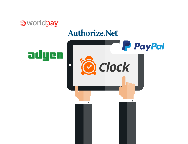 Clock PMS Suite  Suite integrated payments - PayPal, WorldPay and etc.